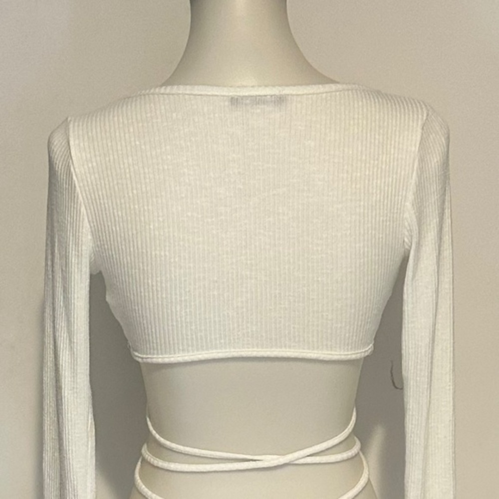 PaperMoon Crop Top White - Size S. - Picture 2 of 10